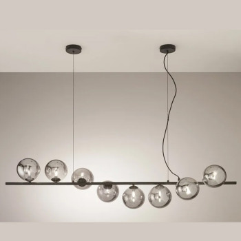 SUSPENSIÓN NEGRO MIEL 8XG9 145X33,5X165CM