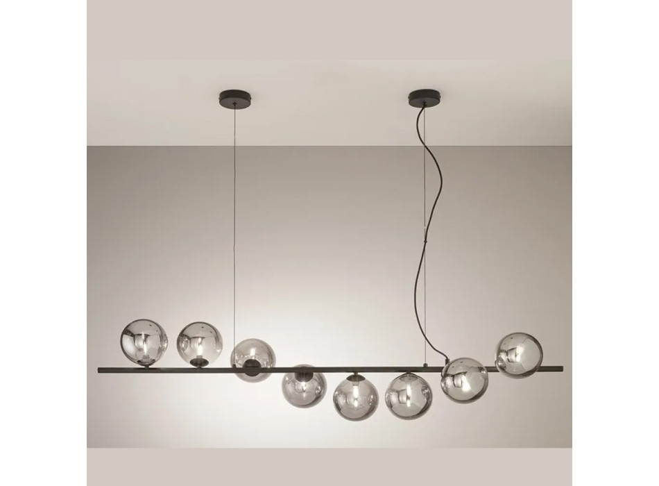 SUSPENSIÓN NEGRO MIEL 8XG9 145X33,5X165CM