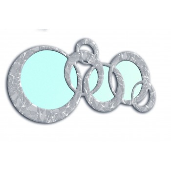 Espejo Círculos hojas P2934G P2934M Pintdecor