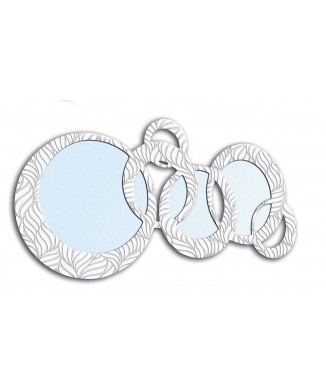 Espejo Círculos pétalos P2934A P2934F Pintdecor