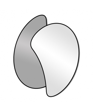 Espejo COLLISIONS negro P5078 Pintdecor