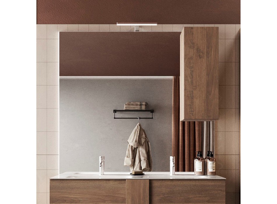 Espejo retrovisor de columna de 1 puerta JUPITER con luz LED