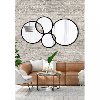 Espejo ECLISSI negro P5094 Pintdecor