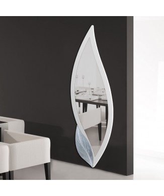 ESPEJO PETAL BLANCO P4252 PINTDECOR