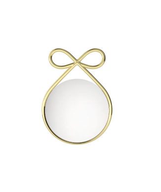 Espejo de cinta QEEBOO con acabado metálico