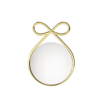 Espejo de cinta QEEBOO con acabado metálico