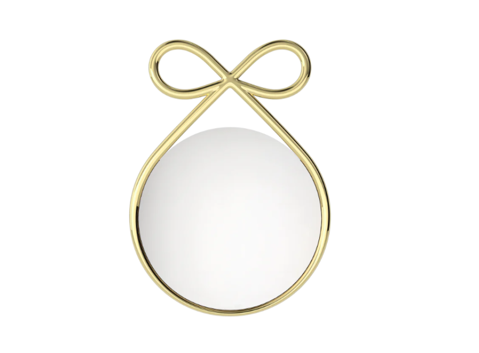 Espejo de cinta QEEBOO con acabado metálico