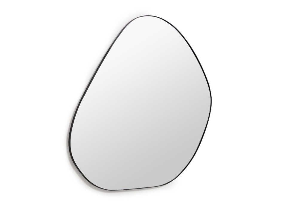 Espejo Anera en metal negro 84 x 108,5 cm