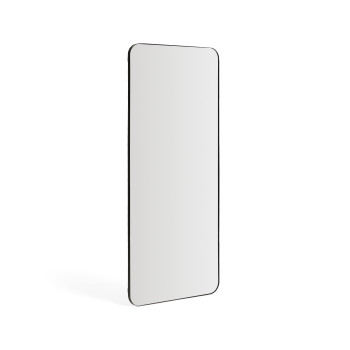 Espejo Marco en metal negro 80 x 180 cm