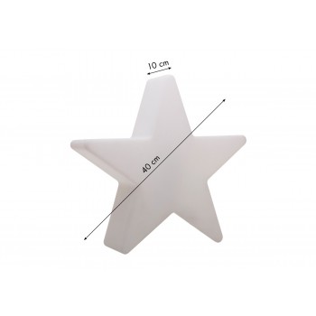 Estrella Luminosa 40 cm 32349W Diseño 8 Estaciones