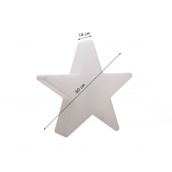 Estrella Luminosa 60 cm 32066W Diseño 8 Estaciones