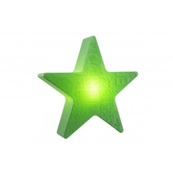 Estrella Luminosa Feliz Navidad 60 cm 32493W Diseño 8 Estaciones