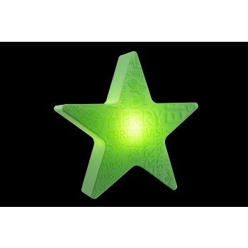 Estrella Luminosa Feliz Navidad 60 cm 32493W Diseño 8 Estaciones