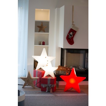 Estrella Luminosa Feliz Navidad 60 cm 32493W Diseño 8 Estaciones