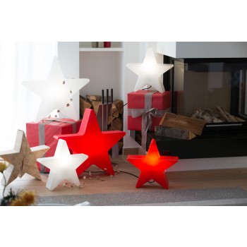 Estrella Luminosa Feliz Navidad 60 cm 32493W Diseño 8 Estaciones