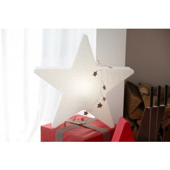 Estrella Luminosa Feliz Navidad 60 cm 32493W Diseño 8 Estaciones
