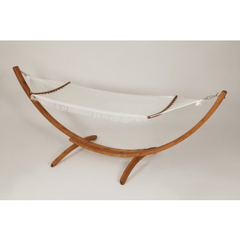 SOPORTE EN MADERA LAMELAR CON AMACA A1152 F12 SILLÓN AMACA-NIDO-LA RETE