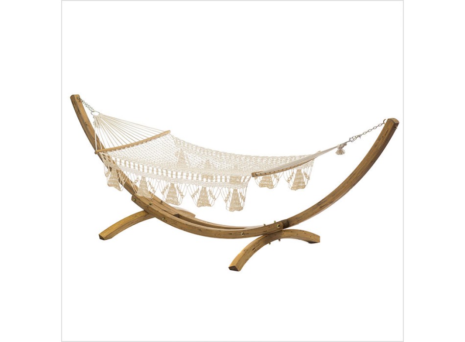 SOPORTE EN MADERA LAMELAR CON AMACA A1160 F5 AMACA-NIDO SILLÓN-LA RETE