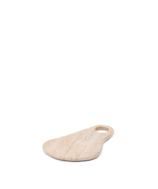 Tabla de cortar de mármol beige Zera