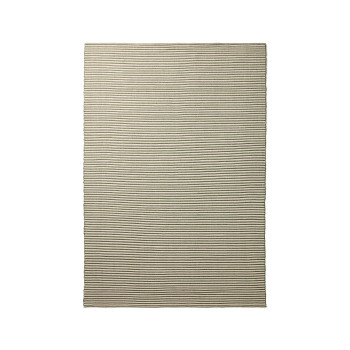Alfombra Ardelia de fibras sintéticas, verde y beige, 160 x 230 cm