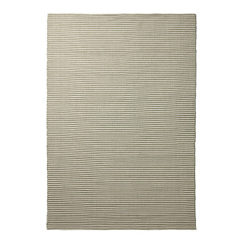 Alfombra Ardelia de fibras sintéticas, verde y beige, 200 x 300 cm