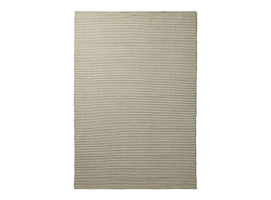 Alfombra Ardelia de fibras sintéticas, verde y beige, 200 x 300 cm