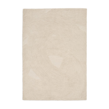 Alfombra Domm lana beige 200 x 300 cm