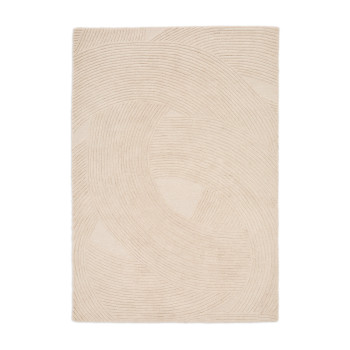 Alfombra Domm lana beige 200 x 300 cm