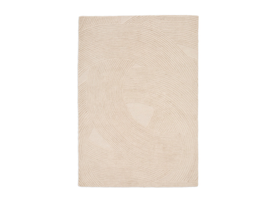Alfombra Domm lana beige 200 x 300 cm