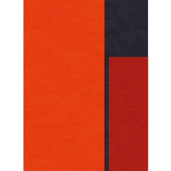 Alfombra TISCA Serie "H" con mechones hechos a mano