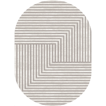 Alfombra TISCA Serie "H" con mechones hechos a mano