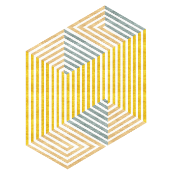 Alfombra TISCA Serie "H" con mechones hechos a mano