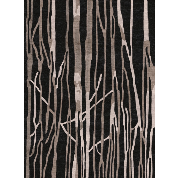 Alfombra TISCA Serie "S" con mechones hechos a mano