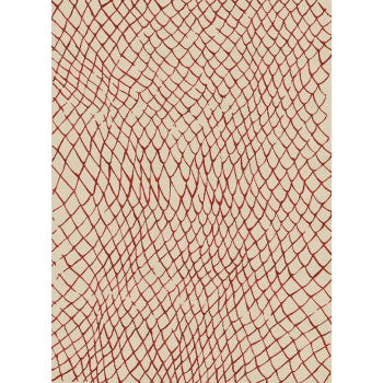 Alfombra TISCA Serie "S" con mechones hechos a mano