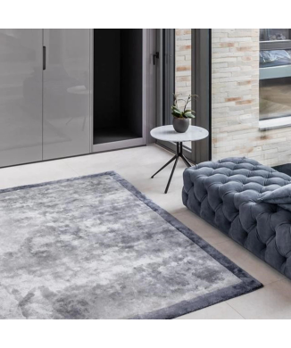 Alfombra TISCA Serie "S" con mechones hechos a mano