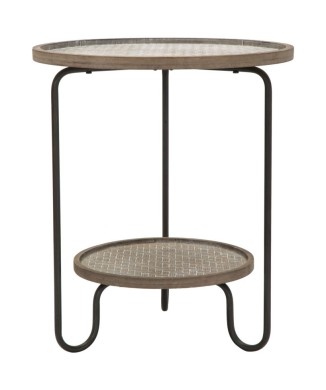 MESA AREX CON 2 ESTANTES