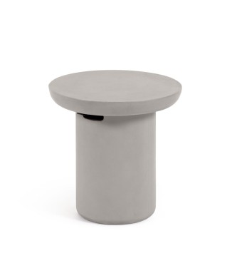 Tavolino da esterno Taimi rotondo in cemento Ø 50 i rotondo in cemento Ø 50 cm