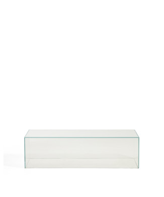 Mesa de centro Orlia de cristal templado