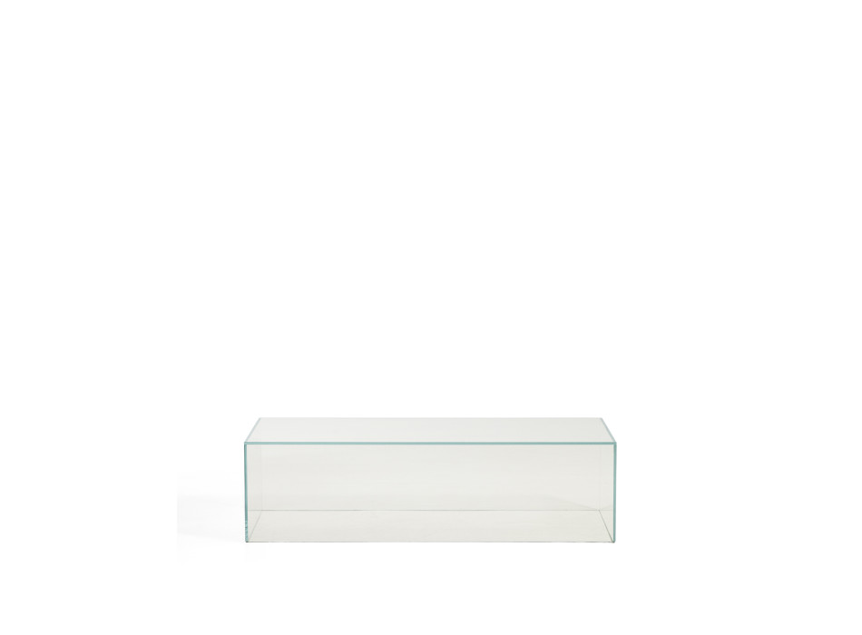 Mesa de centro Orlia de cristal templado