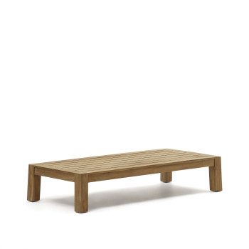 Mesa de centro Forcanera de teca maciza 150 x 71 cm
