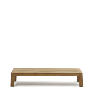 Mesa de centro Forcanera de teca maciza 150 x 71 cm