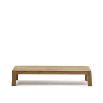 Mesa de centro Forcanera de teca maciza 150 x 71 cm
