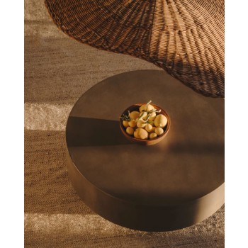 Mesa de centro de hormigón Garbet Ø80 LA FORMA