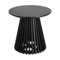 Mesa de centro Jeanette Ø 50 cm negra