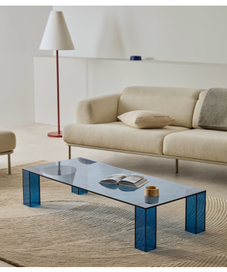 Mesa de centro de vidrio templado Adularia