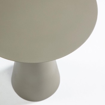 Mesa de centro Shirel Ø 40 cm verde