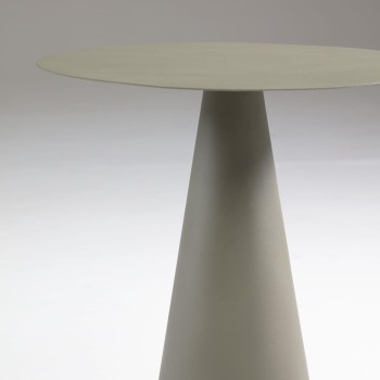 Mesa de centro Shirel Ø 40 cm verde