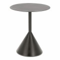 Mesa de centro Yinan Ø 48 cm negra