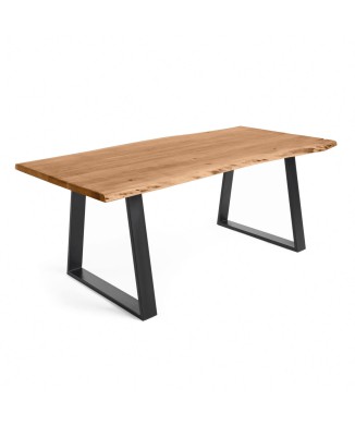 Mesa Alaia en madera maciza de acacia