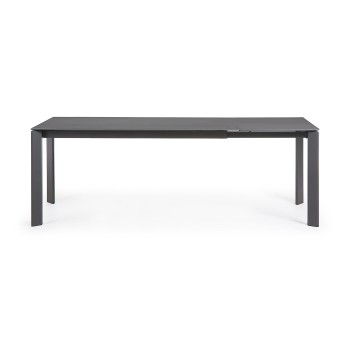 Mesa extensible Axis en porcelana Vulcano, 220cm